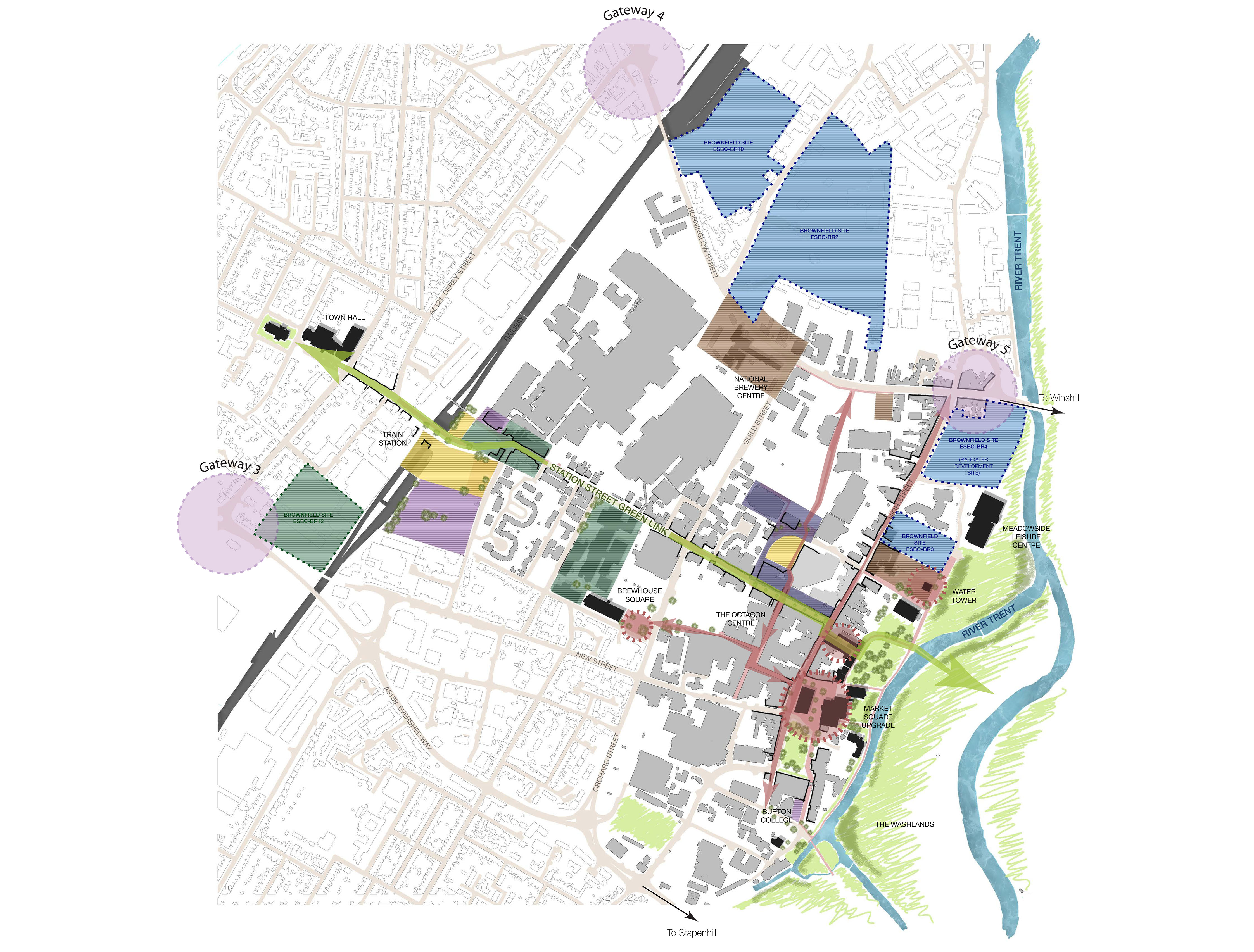 Burton Town Regeneration Strategy URBED